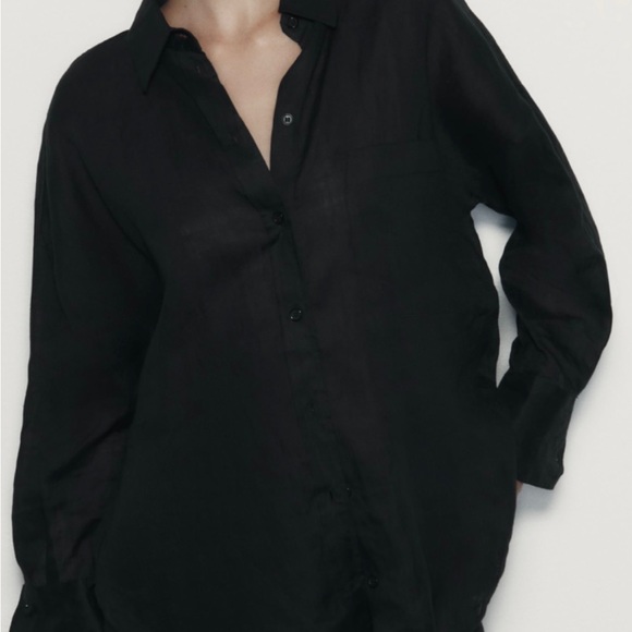 100% LINEN SHIRT - Picture 4 of 7